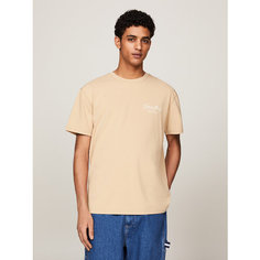 Футболка Tommy Jeans, размер XXXL, бежевый
