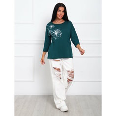 Футболка IvCapriz, размер 60, изумрудный