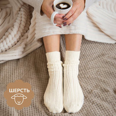Носки Happyfox Носки HappyFox, размер 23-25, белый