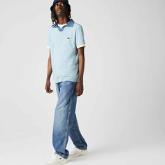 Поло LACOSTE Regular Fit, размер T9, голубой