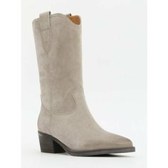 Сапоги TENDANCE, размер 35, серо-бежевый