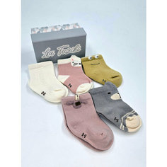 Носки La Tuziki Tendresse, 5 пар, размер 0-6 м, , микс 7
