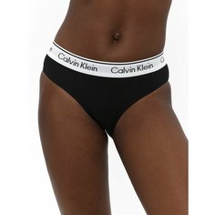 Трусы CALVIN KLEIN, комплект из 3 шт., размер S, черный, белый, серый