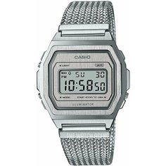 Наручные часы CASIO Vintage, серебристый