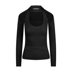 Лонгслив Coperni Cut-Out Knit, размер M, , черный