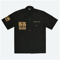 Рубашка Lancia, размер L, черный