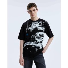 Футболка Gloria Jeans, размер XS (40-42), черный