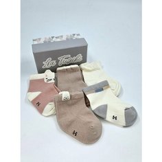 Носки La Tuziki Tendresse, 5 пар, размер 0-6 м, , микс 5