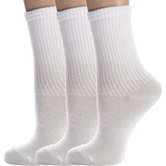 Носки Conte Базовая коллекция, 3 пары, размер 18, , белый