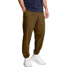Брюки спортивные Under Armour UA Vibe Woven Jogger, размер M, зелёный