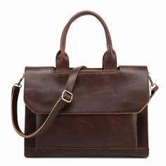 Портфель, фактура тиснение, коричневый Guangzhou Top Quality Leather Products