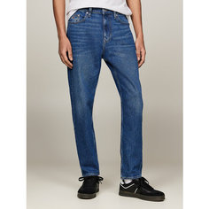 Джинсы зауженные Tommy Jeans, размер 31/32, denim dark