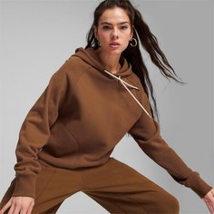 Толстовка PUMA INFUSE Relaxed Womens Hoodie TR, размер M, , коричневый