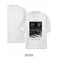 Футболка, размер S, белый My Dogs