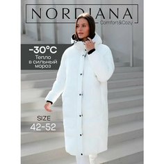 Пуховик NORDIANA, размер XL, белый