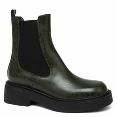 Ботинки челси Giovanni Fabiani, размер 37, темно-зеленый