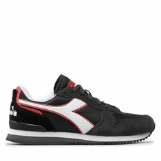 Кроссовки Diadora Olympia, размер T85, черный/белый/красный