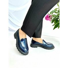 Лоферы Evromoda, размер 37, синий