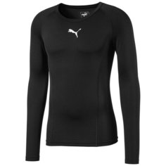 Лонгслив спортивный PUMA, размер L, , черный