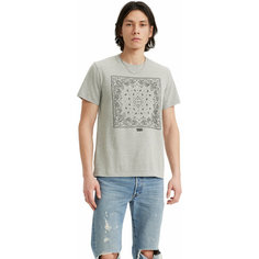 Футболка Levis Men Graphic Crewneck Tee, 1 шт., размер M, серый Levis®
