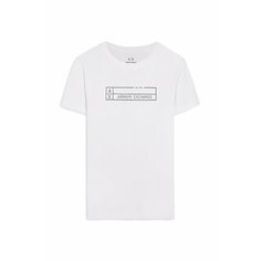 Футболка Armani Exchange, размер XS, белый