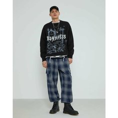 Брюки Gloria Jeans Ready! Steady! Go!, размер 9-11л/134-146, синий, мультиколор