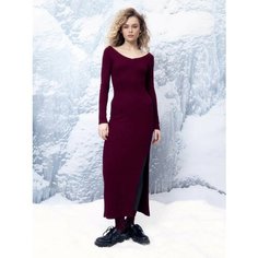 Платье WONDERCLO, размер 48-50, бордовый