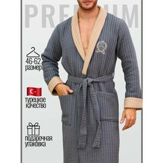 Халат , размер XL, серый Fox Max