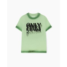 Футболка Gloria Jeans, размер 6-8л/122-128, салатовый