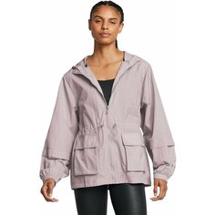 Куртка спортивная Under Armour Crinkle Woven Jacket, размер M, серый