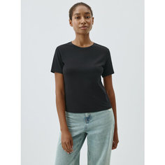 Футболка Sela Eva Slim fit, размер XS INT, черный