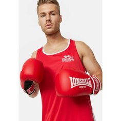 Майка спортивная LONSDALE, размер XL, красный