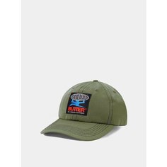 Кепка Butter Goods Terrain 6 Panel для мужчин и женщин, размер One size, зеленый