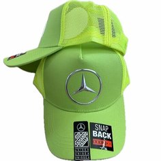 Бейсболка Mercedes-Benz Бейсболка Мерседес Кепка Mersedes для мужчин и женщин, размер 55-60, 00525 зеленый