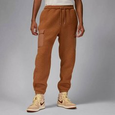 Брюки джоггеры NIKE Flight Sherpa Pant, размер 50-52, коричневый