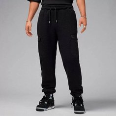Брюки джоггеры NIKE Flight Sherpa Pant, размер 50-52, черный