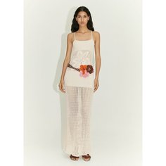 Платье MANGO ATHENA, размер M, экрю