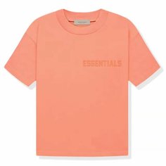 Футболка FEAR OF GOD Essentials, 1 шт., размер S, коралловый