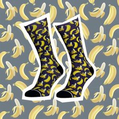 Носки , размер 39-42, мультиколор Sock MY Feet