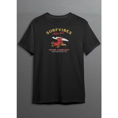 Футболка CherryPie, размер XXL, черный