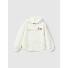 Толстовка UNITED COLORS OF BENETTON, размер 110, белый