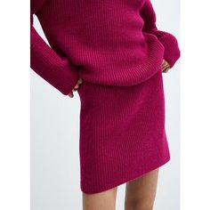 Юбка MANGO JOAN, размер S INT, светло-фиолетовый