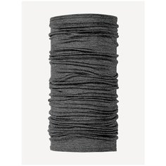 Снуд Buff для взрослых и детей,22х24.5 см, one size, серый, черный