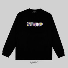 Лонгслив RIPNDIP Fan Fave, размер 50, , черный