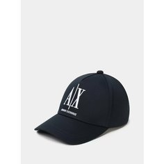 Бейсболка Armani Exchange для мужчин, размер Б/Р, темно-синий