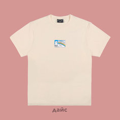 Футболка RIPNDIP, размер 50, бежевый