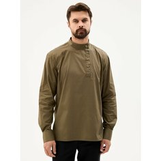 Рубашка Sovorotka, размер M, оливковый