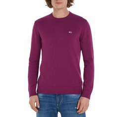 Свитер Tommy Jeans, размер XL, , фиолетовый