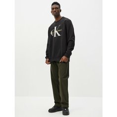 Джинсы классические CALVIN KLEIN, размер 34-30, хаки