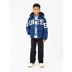 Брюки GUESS, размер 12 , темно-синий